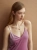 Gold-plated Baltic amber necklace styled with an elegant outfit