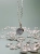 Handmade sterling silver necklace with genuine meteorite