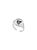 Men’s sterling silver signet ring with iron meteorite fragments